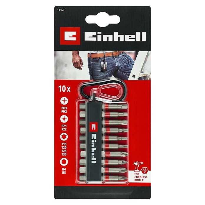 Einhell Set de puntas (10 pzs.) | BAUHAUS