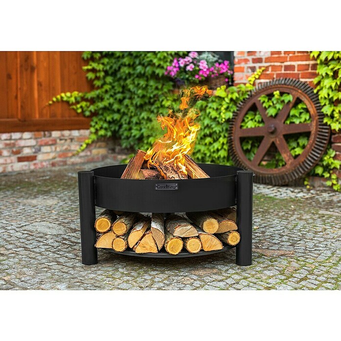 CookKing Feuerschale Montana (Ø x H: 88 x 45 cm, Stahl) | BAUHAUS