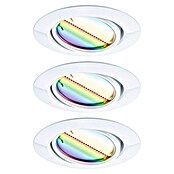 Paulmann Led-inbouwspotset (Ø x h: 90 x 6,5 mm, Neutraal wit, Wit) | BAUHAUS