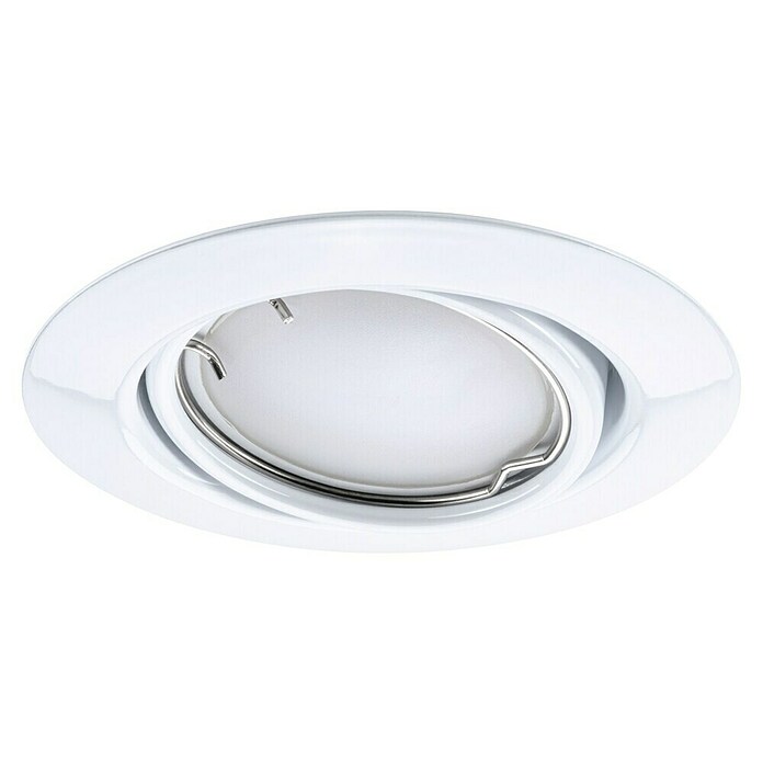 Paulmann Led-inbouwspotset (Ø x h: 90 x 6,5 mm, Neutraal wit, Wit) | BAUHAUS