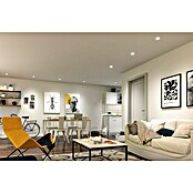 Paulmann Led-inbouwspotset (Ø x h: 90 x 6,5 mm, Neutraal wit, Wit) | BAUHAUS