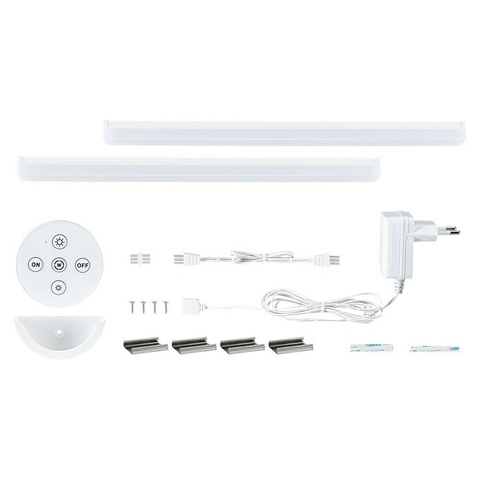 Paulmann Led-onderbouwverlichtingset (l x b x h: 22 x 300 x 16 mm, Neutraal wit) | BAUHAUS