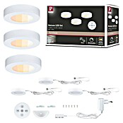 Paulmann Set LED svjetiljki za kuhinjske elemente  (Topla bijela, 3 Kom., Ø x V: 70 x 15 mm, Bijela) | BAUHAUS