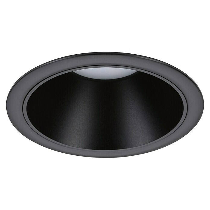 Paulmann Led-inbouwspotset (Ø x h: 88 x 42 mm, Zwart, Warm wit) | BAUHAUS