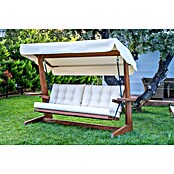 Hollywoodschaukel Viva 2400 (B x T x H: 237 x 115 x 175 cm, Beige/Braun) | BAUHAUS