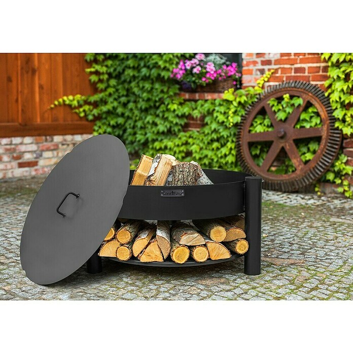 CookKing Feuerschalen-Abdeckung (62 cm, Stahl, Passend für: Feuerschalen mit Ø 60 cm) | BAUHAUS