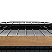 Sojag Pavillon Fontanta 1012 (Holzoptik, Aluminium, B x T: 364,3 x 298 cm) | BAUHAUS