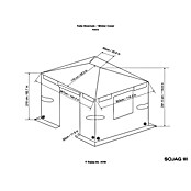 Sojag Winterschutz für Pavillon (Grau, Passend für Sojag 1012 Pavillon Modelle) | BAUHAUS