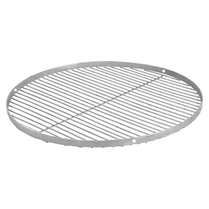 CookKing Grillrost - Durchmesser: 70 cm, Edelstahl - Rundes Grillrost aus silbernem Metall zum Kochen.