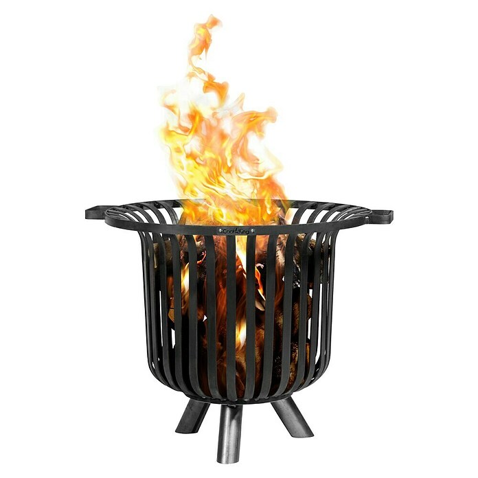 CookKing Feuerkorb Verona (L x B x H: 60 x 60 x 52 cm, Schwarz) | BAUHAUS