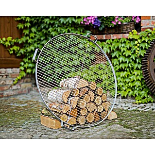 CookKing Grillrost (Durchmesser: 80 cm, Edelstahl, Griffe)
