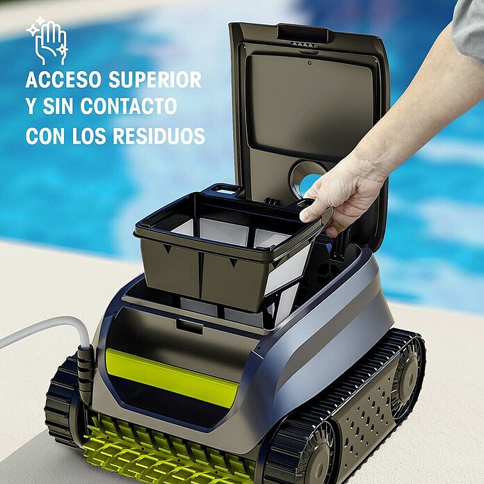 Zodiac Robot de piscina Sweepy Swy 3520 (Funcionamiento en red, Específico para: Piscinas de hasta 8 x 4 m, Potencia de filtración: 12 m³/h) | BAUHAUS