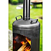 CookKing Gartenkamin Faro (Ø x H: 40 x 158 cm, Stahl) | BAUHAUS