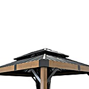 Sojag Pavillon Fontanta 1012 (Holzoptik, Aluminium, B x T: 364,3 x 298 cm) | BAUHAUS