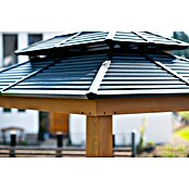 Sojag Grillpavillon BBQ Maui (249 x 158 cm, Holzoptik, Aluminium) | BAUHAUS