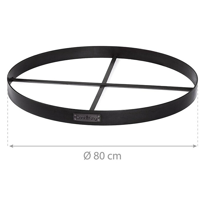 CookKing Basis-Rahmen (80 cm, Passend für: Feuerschalen & Feuerkörbe) | BAUHAUS