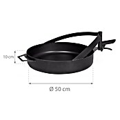 CookKing Grillpfanne (Ø x H: 50 x 10 cm, Stahl) | BAUHAUS