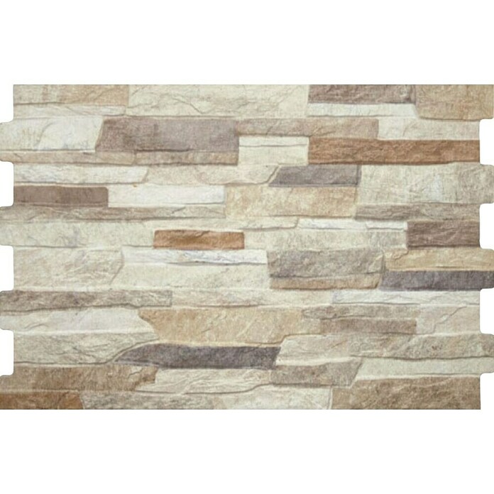 Zidna pločica At.Gales Mix  (D x Š: 50 x 34 cm, Višebojna, Izgled prirodnog kamena) | BAUHAUS