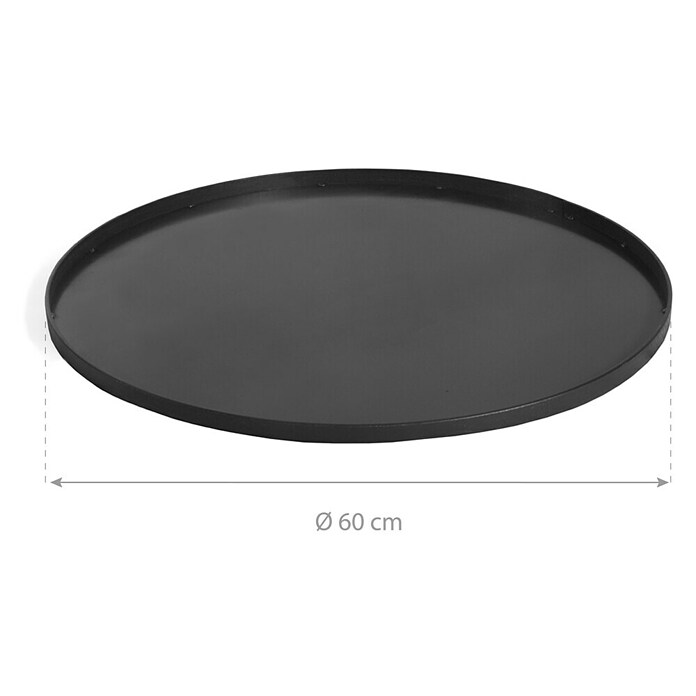 CookKing Funkenschutzplatte (60 cm, Stahl, Passend für: Feuerkörbe) | BAUHAUS