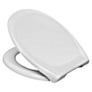 Poseidon WC-Sitz Mahe (Mit Absenkautomatik, Duroplast, Abnehmbar, Weiß)