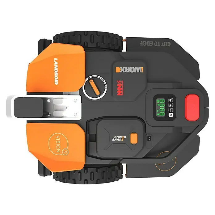 Worx PowerShare 20V Mähroboter Landroid Vision S250250 m², Schnittbreite: 18 cm, Kamera-gestützte Navigation