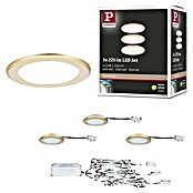 Paulmann Led-onderbouwverlichtingset (Warm wit, 3 st., Goud) | BAUHAUS