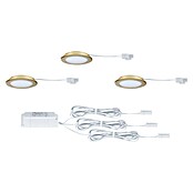 Paulmann Led-onderbouwverlichtingset (Warm wit, 3 st., Goud) | BAUHAUS