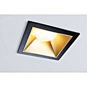 Paulmann Led-inbouwspotset (Zwart / Goud, 3 st., Warm wit) | BAUHAUS