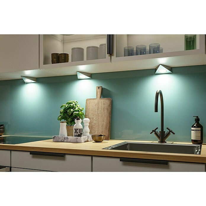 Paulmann Led-onderbouwverlichtingset (Neutraal wit, 3 st.) | BAUHAUS