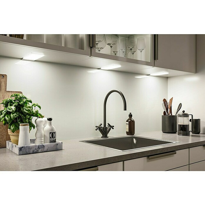 Paulmann Led-onderbouwverlichtingset Bredo Wit (Neutraal wit) | BAUHAUS