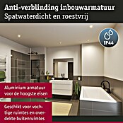Paulmann Led-inbouwspotset (Wit / Goud, 3 st., Warm wit) | BAUHAUS