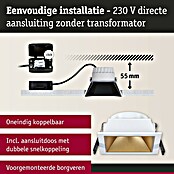 Paulmann Led-inbouwspotset (Wit / Goud, 3 st., Warm wit) | BAUHAUS
