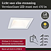 Paulmann Led-inbouwspotset (Wit, 3 st., Warm wit) | BAUHAUS
