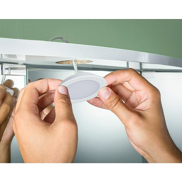 Paulmann Led-onderbouwverlichtingset (Warm wit, 3 st., Wit) | BAUHAUS
