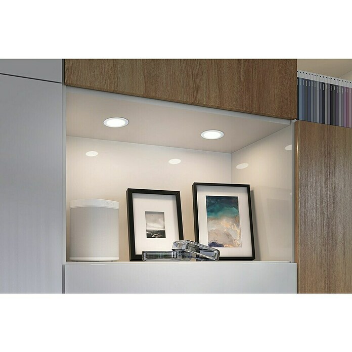 Paulmann Led-onderbouwverlichtingset (Warm wit, 3 st., Wit) | BAUHAUS