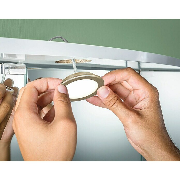 Paulmann Led-onderbouwverlichtingset (Warm wit, 3 st., Goud) | BAUHAUS