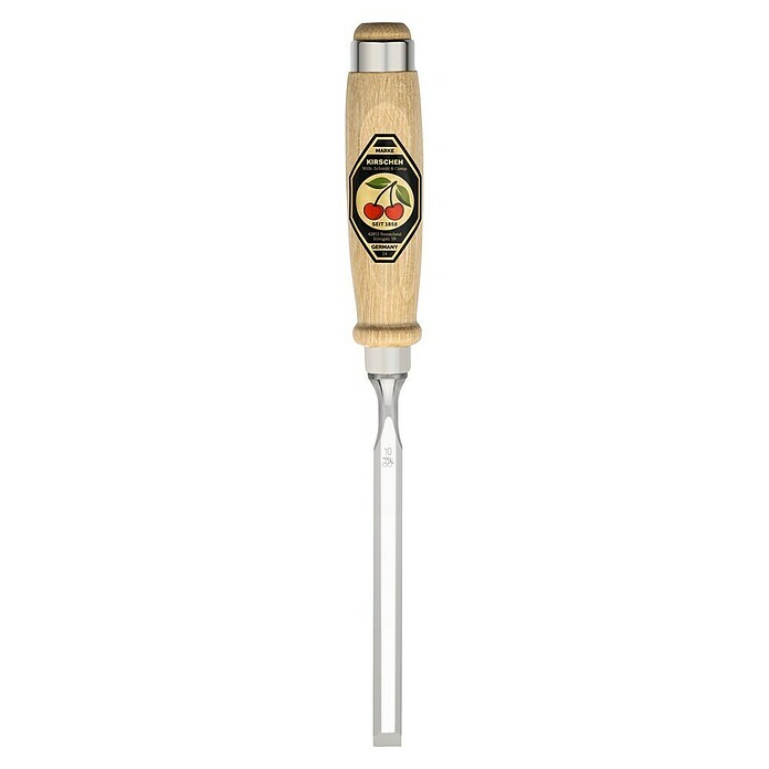 Kirschen Stechbeitel (Klingenbreite: 10 mm, Schneidwinkel: 25°, 61 HRC)