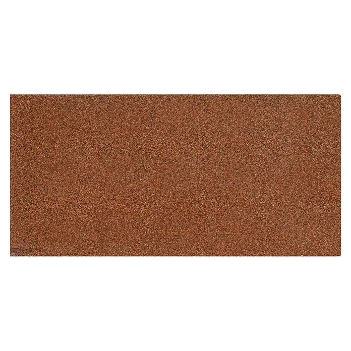 Kirschen Abziehstein - 100 x 50 mm, Körnung: 180/400 - Granitfliese in tiefem Rostrot mit feiner Körnung, ideal für Boden- und Wandbeläge im Innen- und Außenbereich. Robust und langlebig.