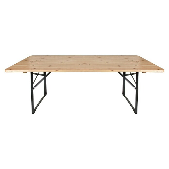 Biertafel voor kinderen (l x b x h: 120,3 x 39,9 x 52,9 cm, Lichtbruin, Inklapbaar) | BAUHAUS