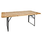 Biertafel voor kinderen (l x b x h: 120,3 x 39,9 x 52,9 cm, Lichtbruin, Inklapbaar) | BAUHAUS