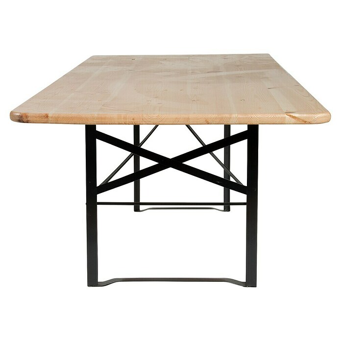 Biertafel voor kinderen (l x b x h: 120,3 x 39,9 x 52,9 cm, Lichtbruin, Inklapbaar) | BAUHAUS