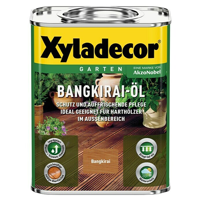 Xyladecor Bangkirai-Öl (Bangkirai, 750 ml, Seidenglänzend)
