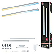 Paulmann Led-onderbouwverlichtingset 2x Chroom (4 W, Chroom) | BAUHAUS