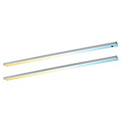 Paulmann Led-onderbouwverlichting 2x Chroom 6W (l x b x h: 26 x 350 x 11 mm, 230 V) | BAUHAUS