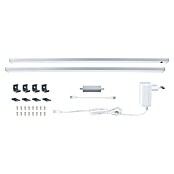 Paulmann Led-onderbouwverlichting 2x Chroom 6W (l x b x h: 26 x 350 x 11 mm, 230 V) | BAUHAUS