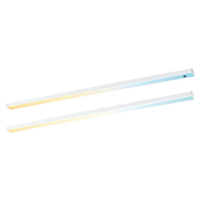 Paulmann Led-onderbouwverlichting 2x Wit 6W (l x b x h: 26 x 350 x 11 mm, 230 V) | BAUHAUS