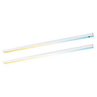 Paulmann Led-onderbouwverlichting 2x Wit 6W (l x b x h: 26 x 350 x 11 mm, 230 V)