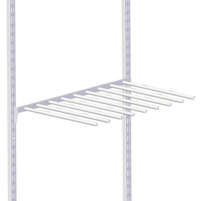 Lundbergs Hosenhalter (L x B: 367 x 600 mm, Weiß, Geeignet für: Bekleidung)