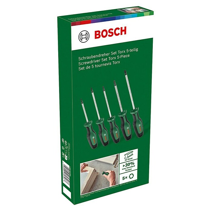Bosch Set de destornilladores (5 pzs.) | BAUHAUS
