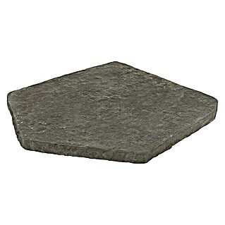 Trittplatte Trittplatte (Anthrazit, 60 x 30 x 3 cm, Basalt)